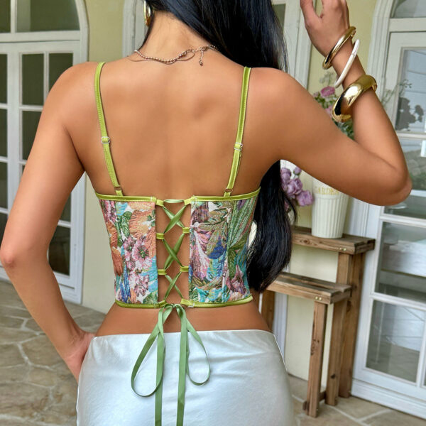oyhooo-1056110023226-back Vintage Jacquard Corset Top