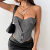 oyhooo-982574623433-reviewed-main Button-Detail Satin Corset Top