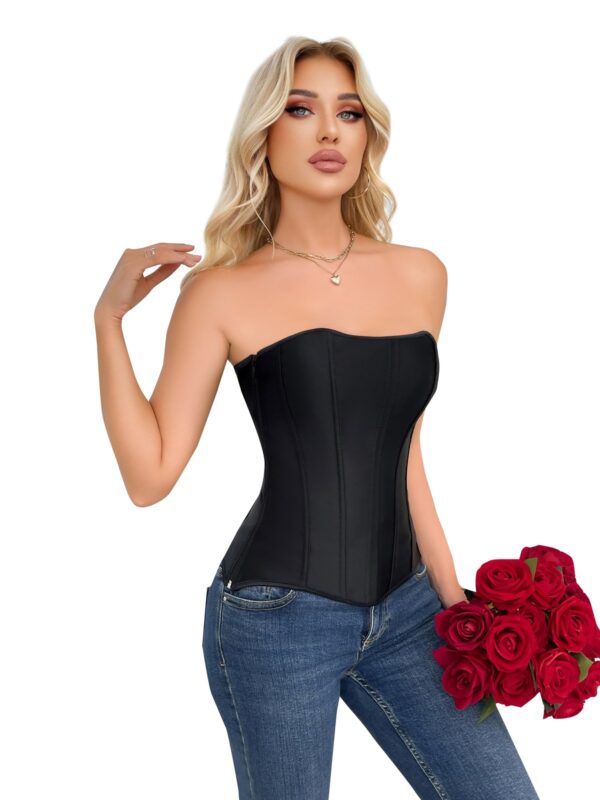 oyhooo-foshan-182-01 Sculpted Side-Zip Corset Top