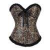 Leopard Lace Corset Top